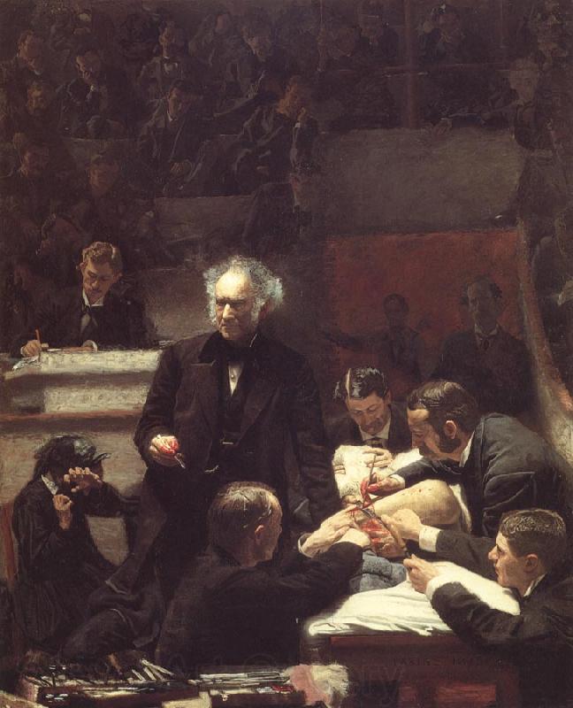 Thomas Eakins The Gross Clinic Norge oil painting art